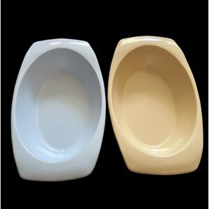 Set of Two 60’s Prolon Melamine Serving Bowls